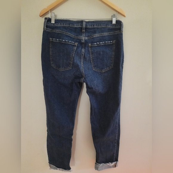 Mid-Rise Wow Boyfriend Straight Jeans US 6 - Picture 2 of 4